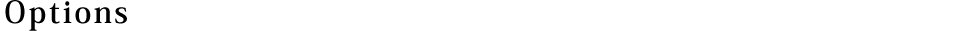 Options